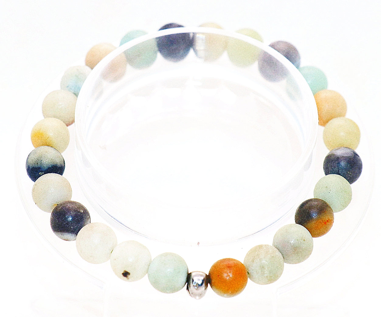 Pulsera de piedras preciosas de amazonita