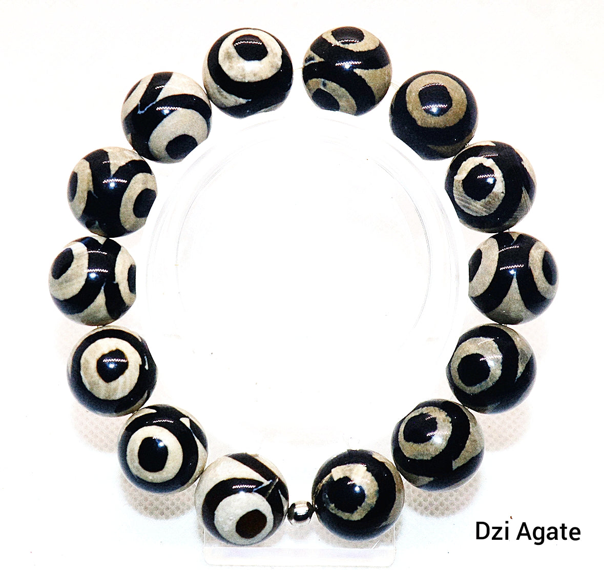 Dzi Agate Gemstone Bracelet