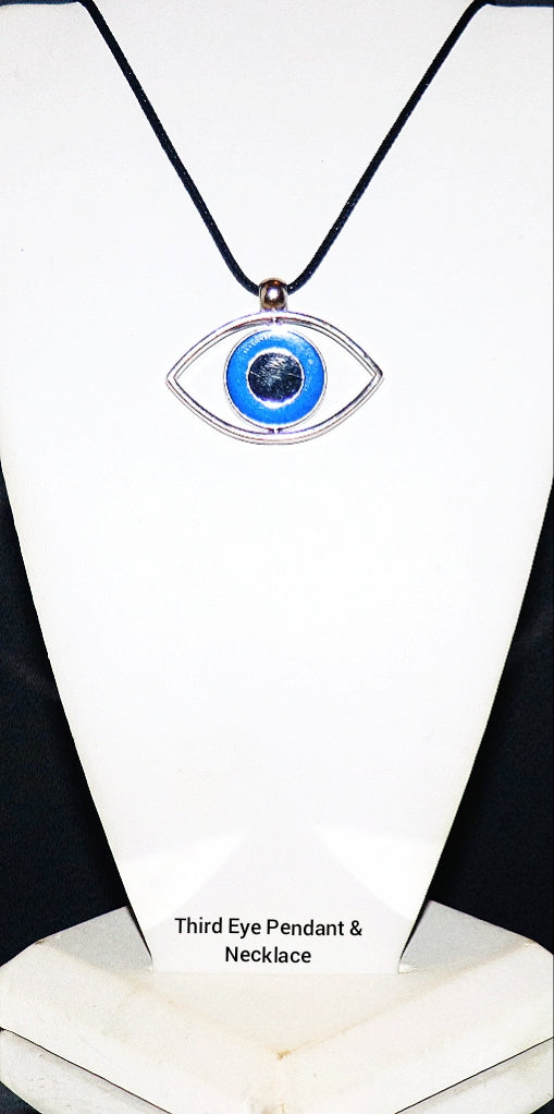 Colgante y collar del tercer ojo