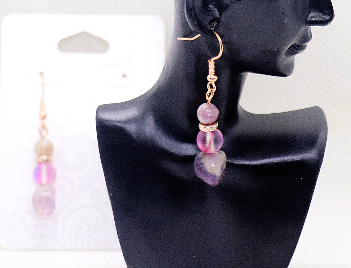 Piedra preciosa amatista púrpura de Cooper