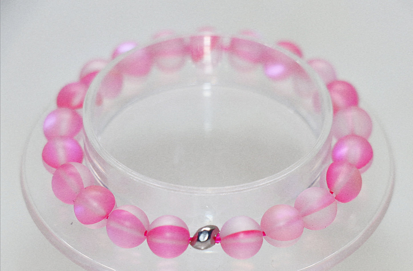 Pulsera de opalita rosa
