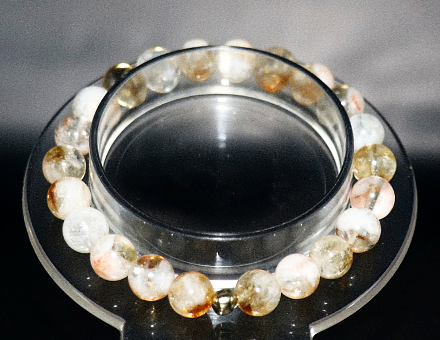 Rare Yellow Citrine Gemstone Bracelet