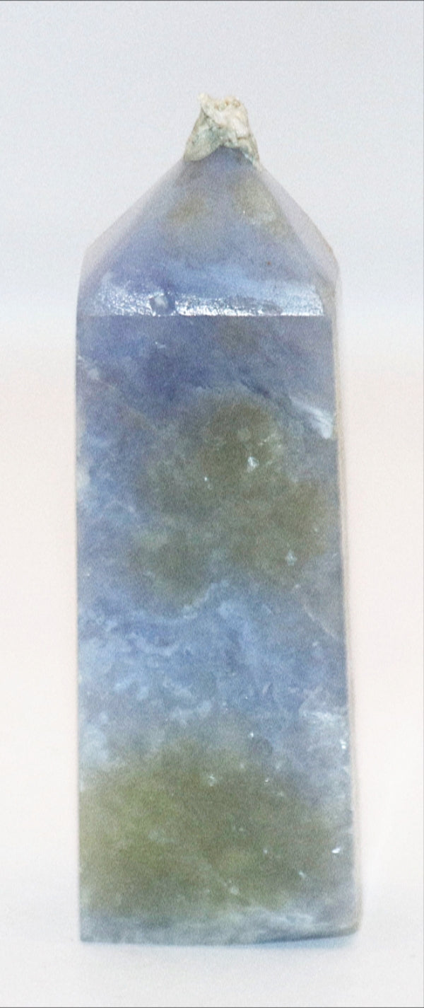 Blue Lace Agate Gemstone Towers