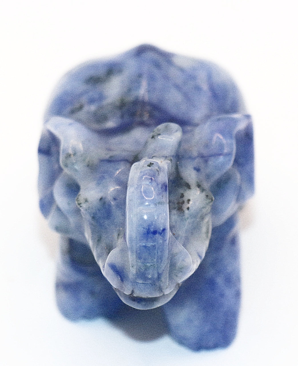 Sodalite Carved Elephant Gemstone