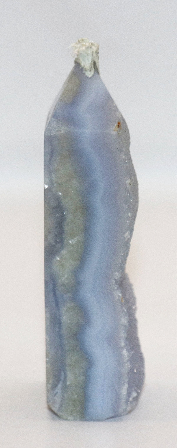 Blue Lace Agate Gemstone Towers