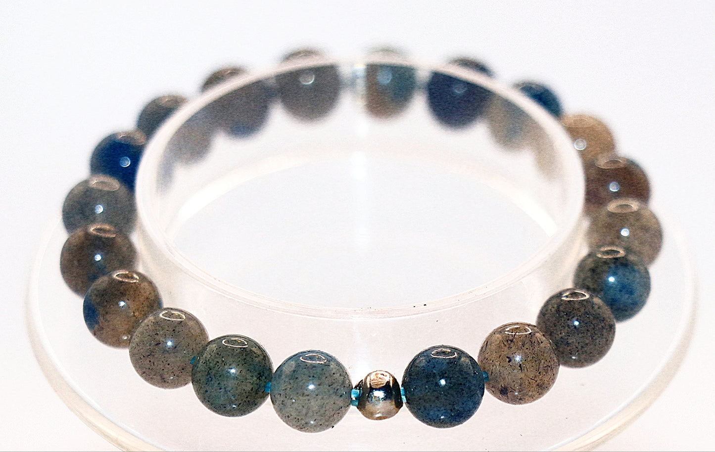 Blue Berry Quartz Gemstone Bracelet