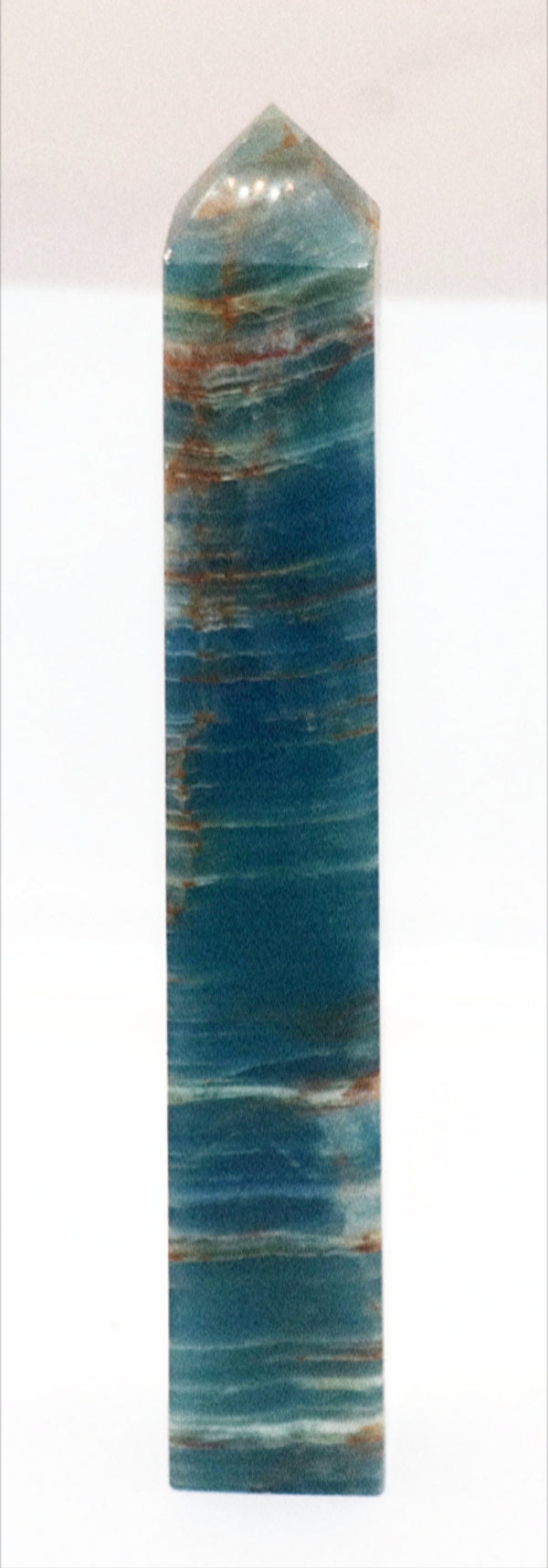 Blue Onyx Gemstone Towers