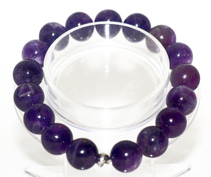 Purple Amethyst Gemstone Bracelet