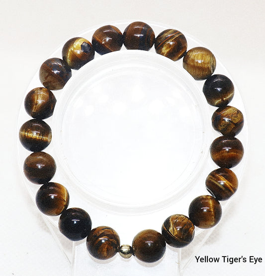 Yellow Tiger's Eye Gemstone Bracelet