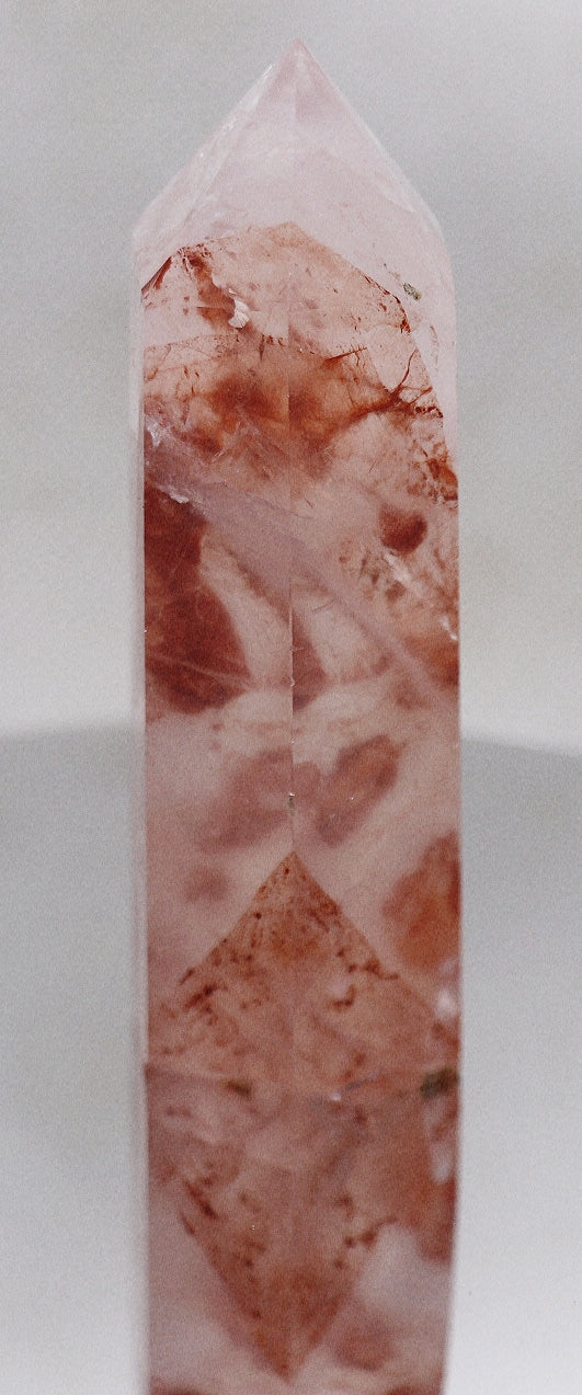 Fire Quartz Gemstone Tower