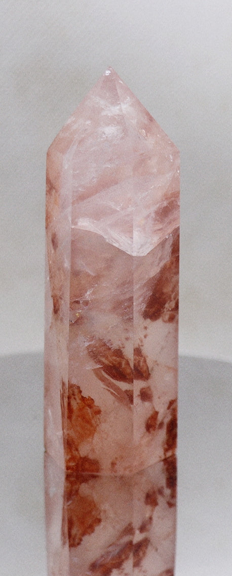 Fire Quartz Gemstone Tower