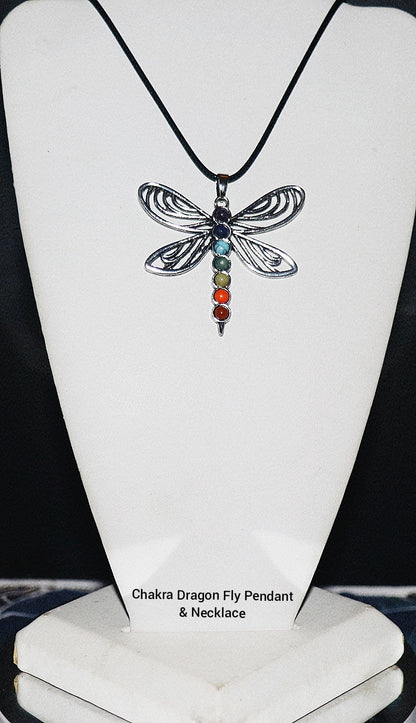 Dragon Fly Chakra Pendant & Necklace