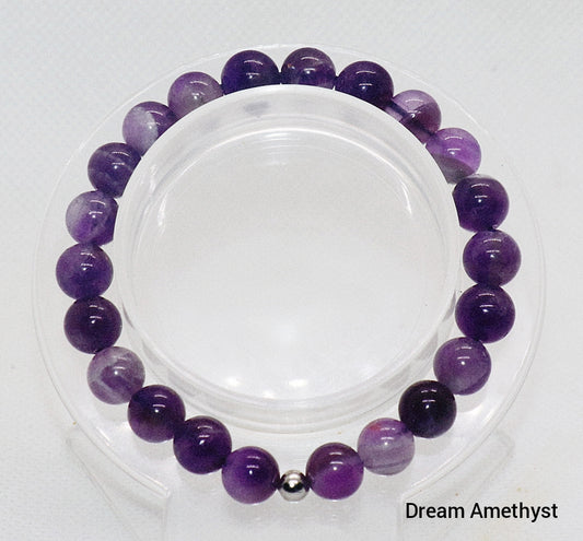 Dream Amethyst Gemstone Bracelet