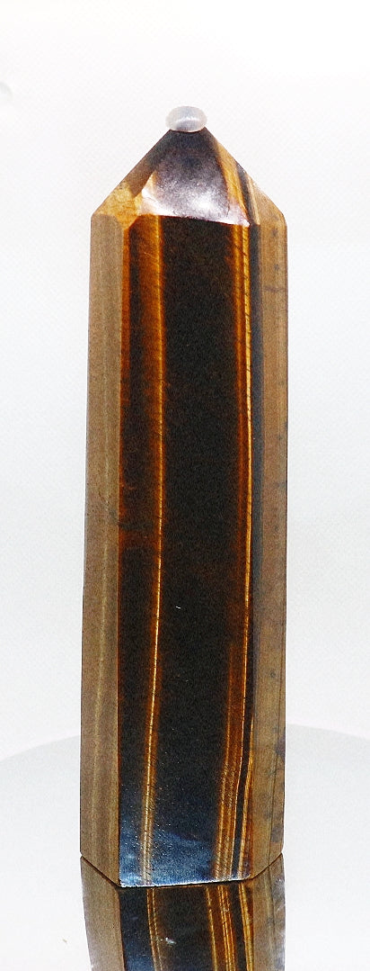 Yellow Tiger's Eye Gemstone Tower