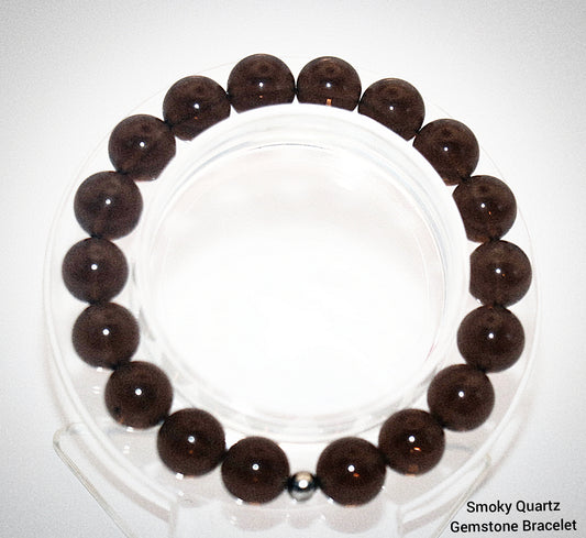 Smoky Quartz Gemstone Bracelet