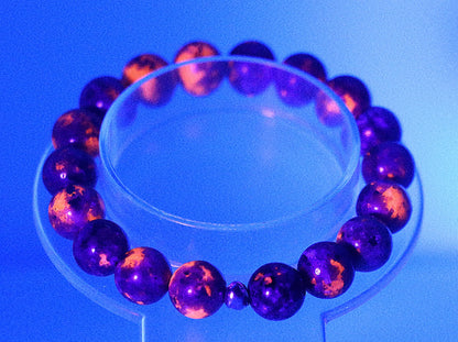 Yooperlite UV Light Shine Gemstone Bracelet