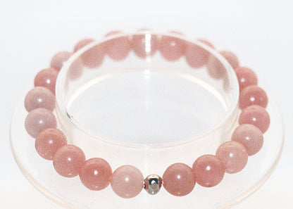 Pink Opal Gemstone Bracelet