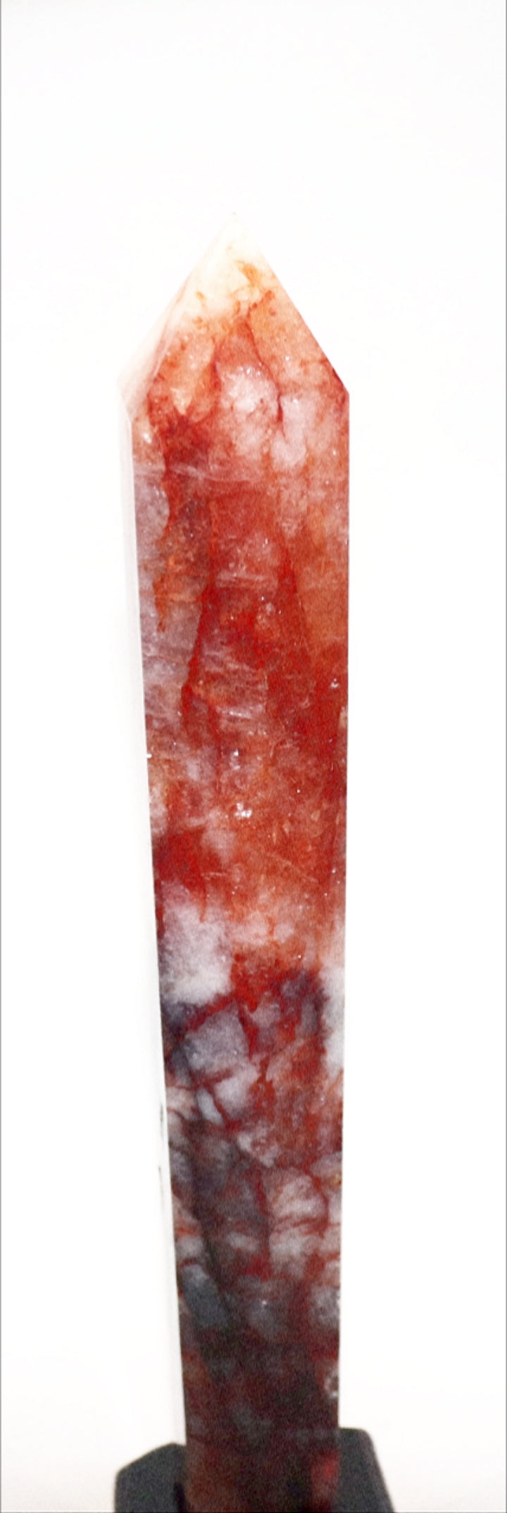Fire Quartz Gemstone Tower