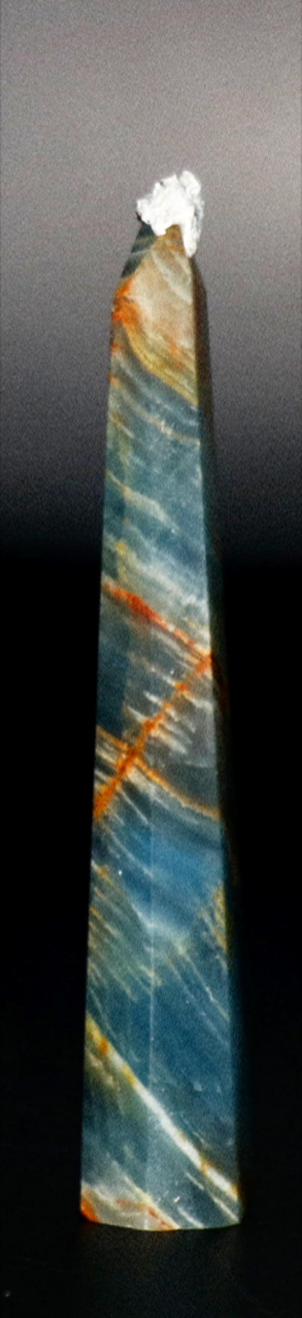 Blue Onyx Gemstone Towers