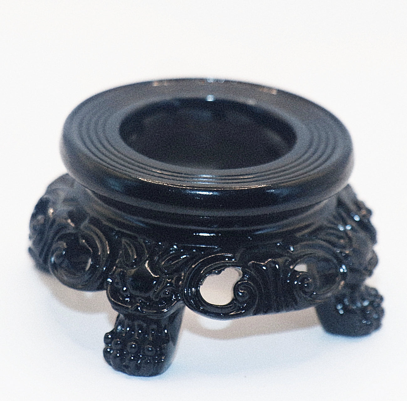 Rare 70 - 80mm 58mm - 78mm - 88mm Black Tourmaline Gemstone Spheres & Stand