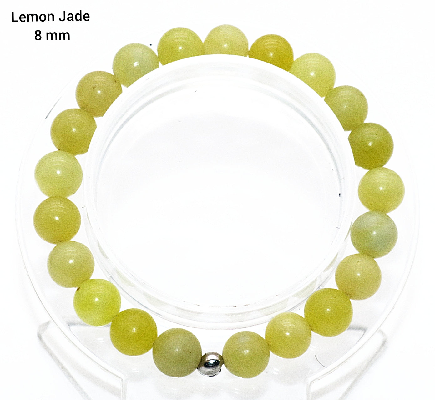Lemon Jade Gemstone Bracelet