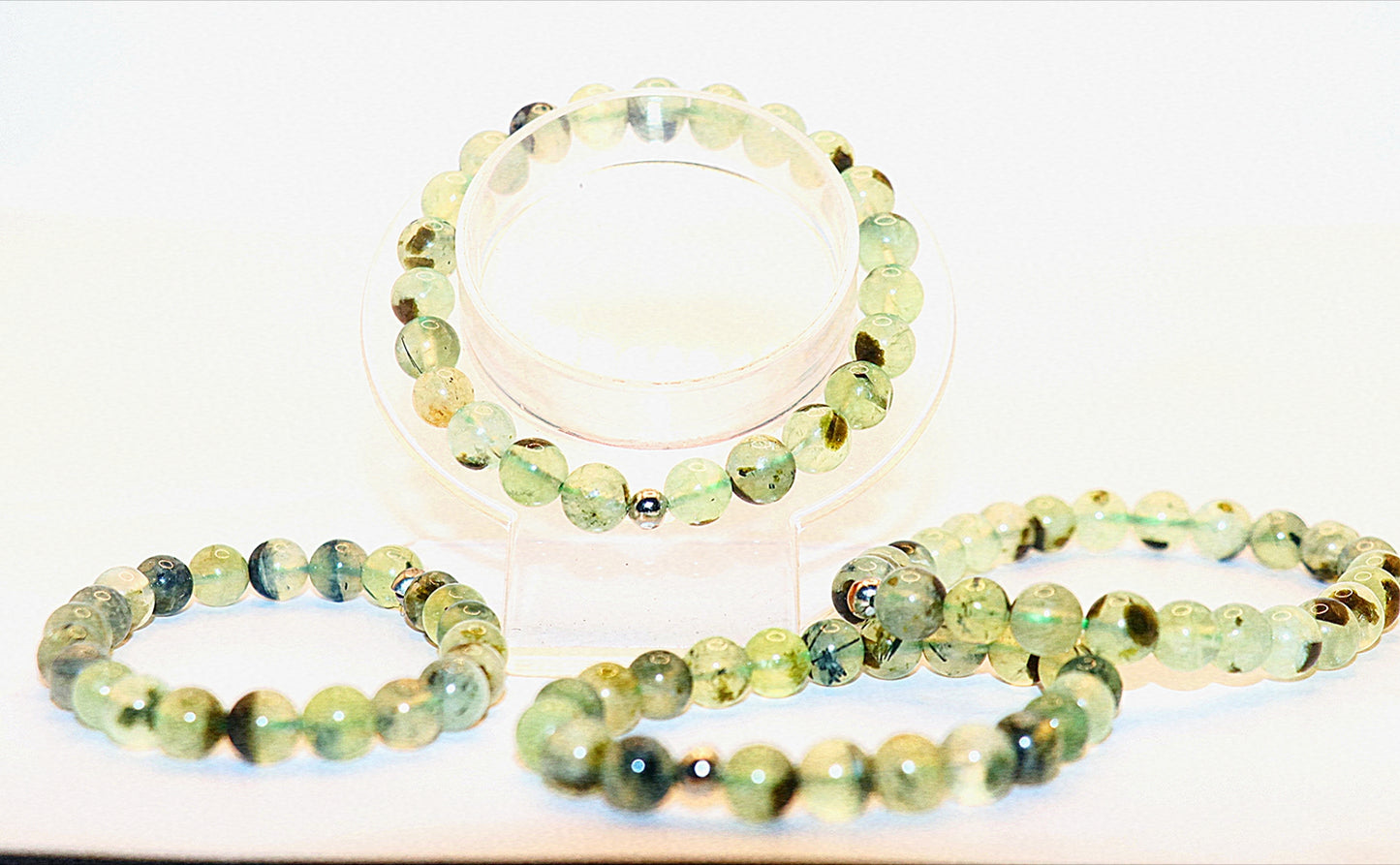 Prehnite Gemstone Bracelet