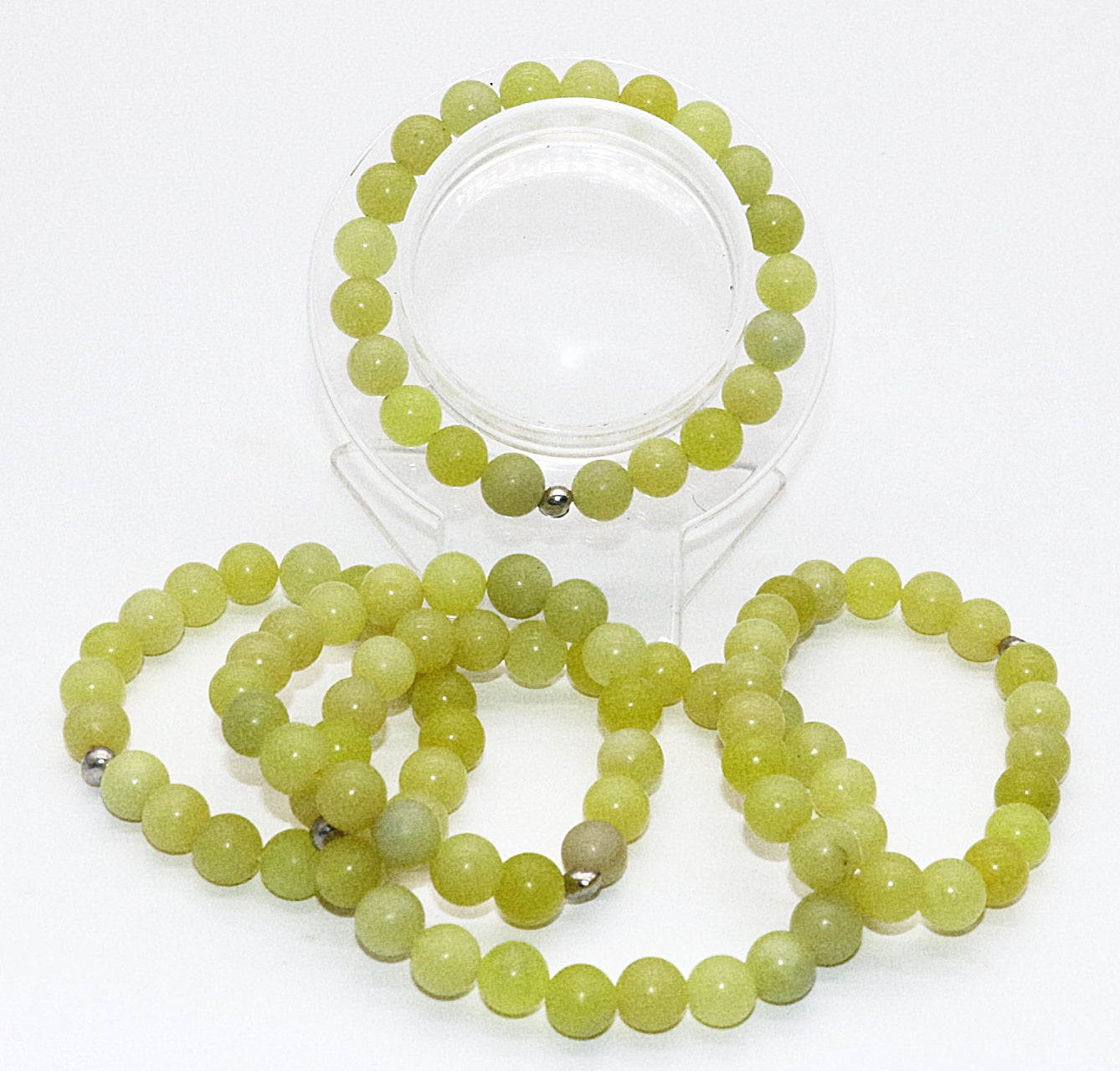 Lemon Jade Gemstone Bracelet