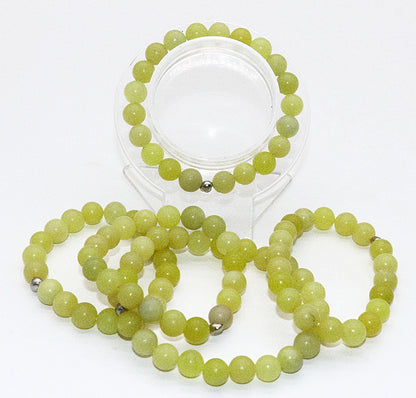 Lemon Jade Gemstone Bracelet
