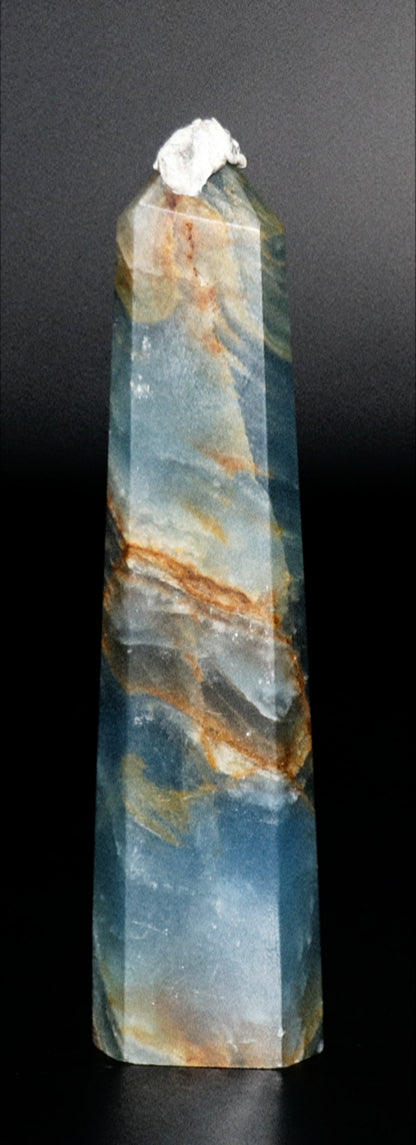 Blue Onyx Gemstone Towers