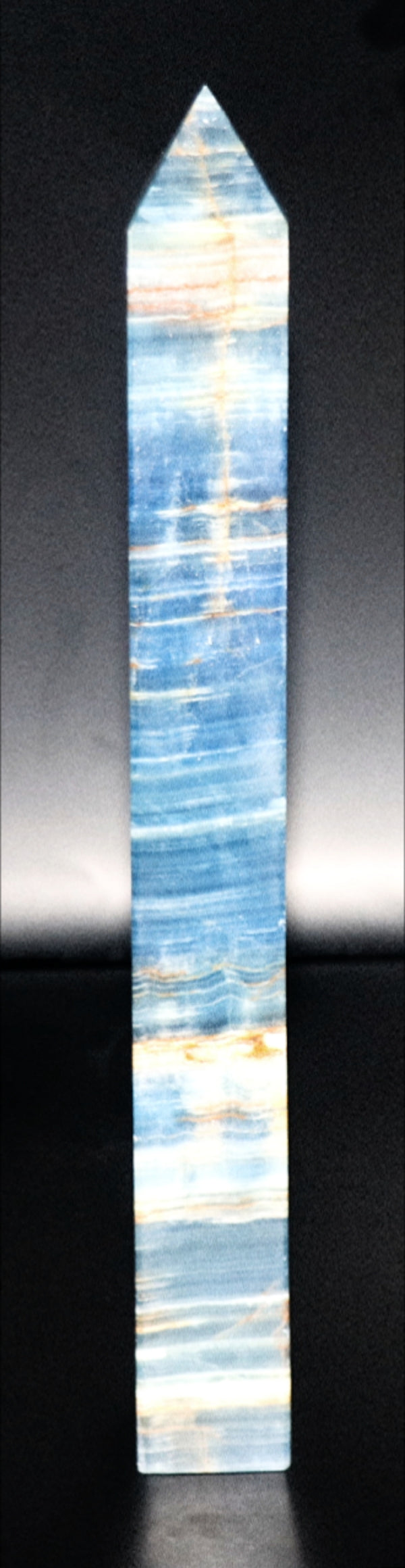 Blue Onyx Gemstone Towers