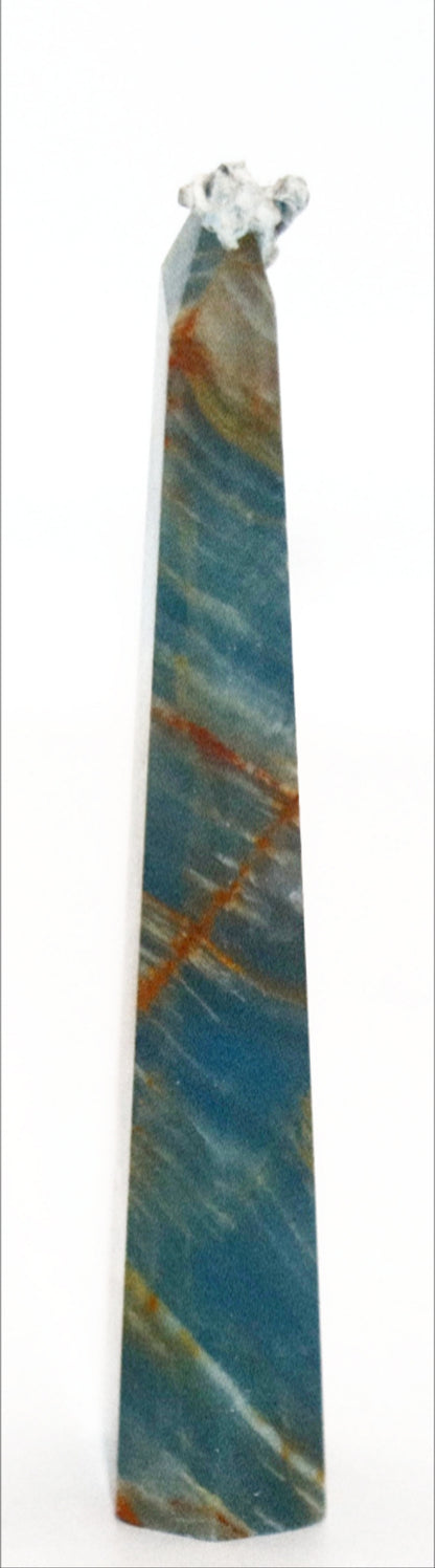 Blue Onyx Gemstone Towers