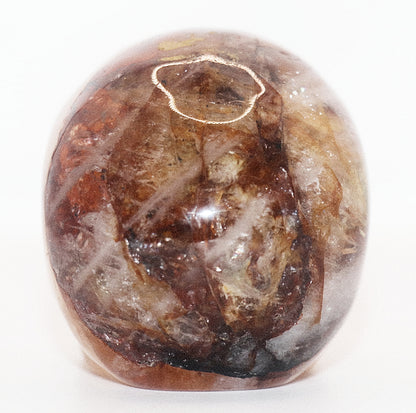 Golden Healer Gemstone Carved Skull