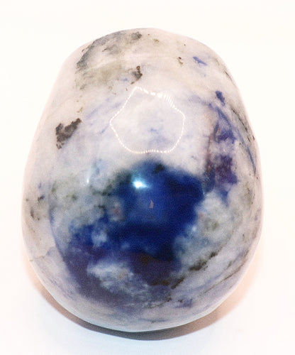 Sodalite Gemstone Carved Skull
