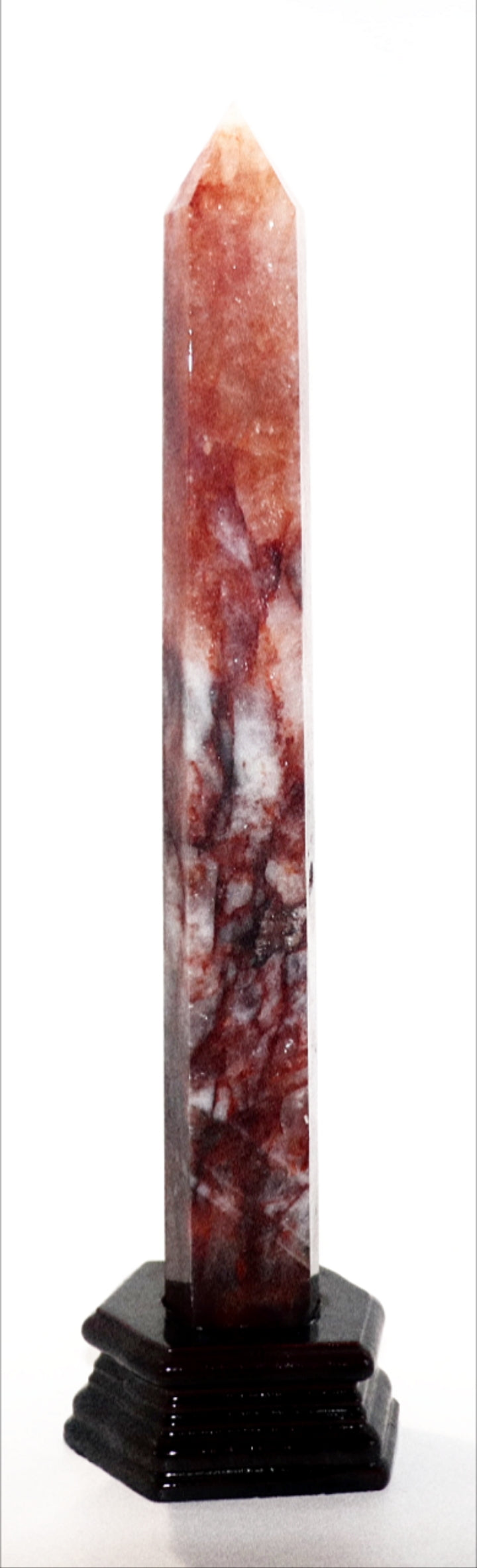 Fire Quartz Gemstone Tower