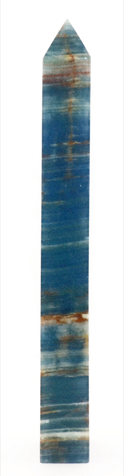 Blue Onyx Gemstone Towers