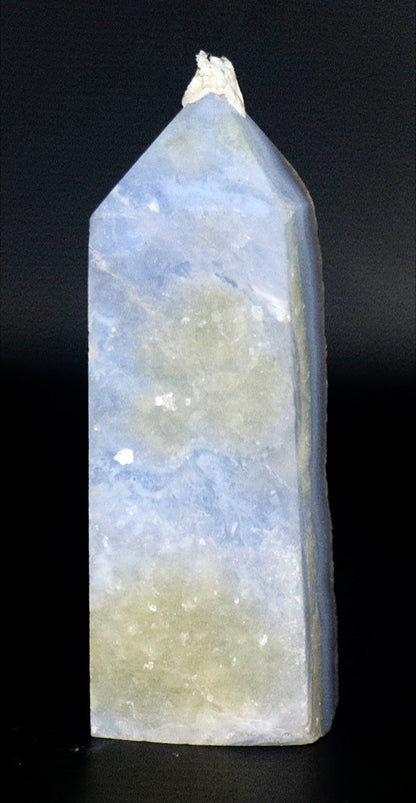 Blue Lace Agate Gemstone Towers