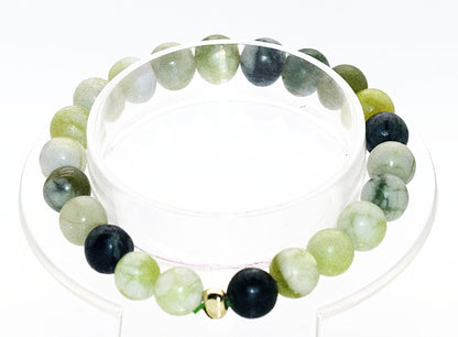 Light Green Jade Gemstone Bracelet