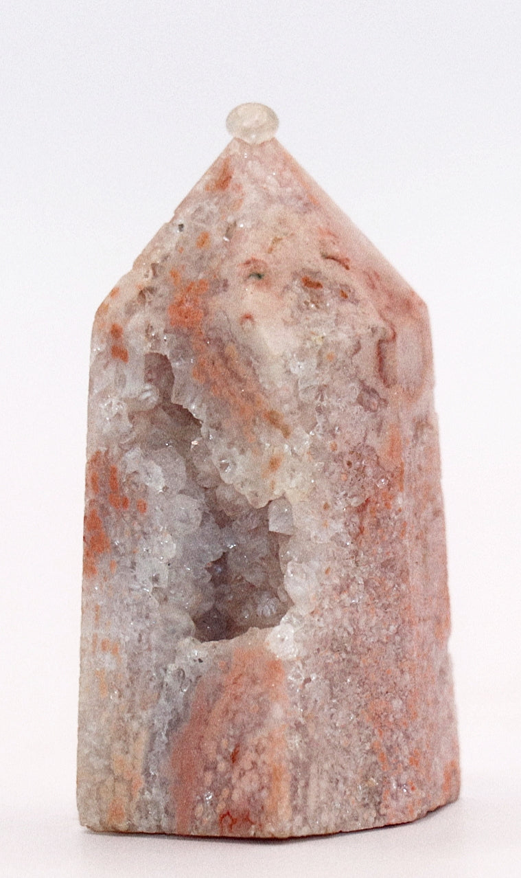 Pink Amethyst Gemstone Tower
