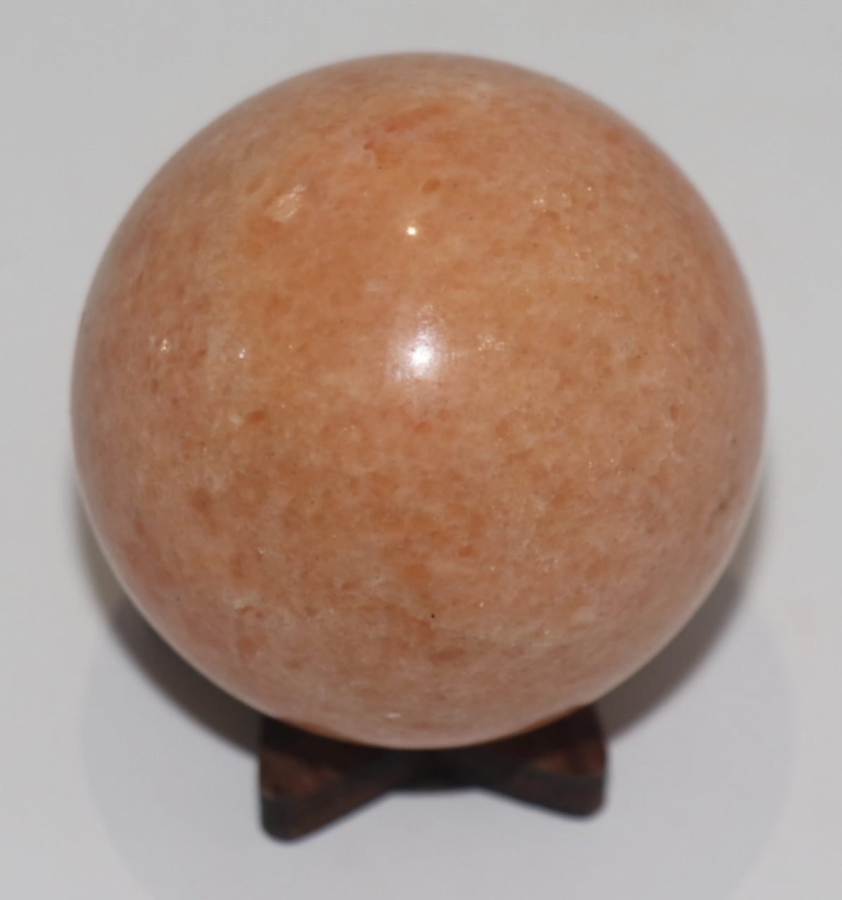 Sunstone Gemstone Sphere & Sphere Stands