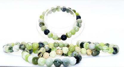 Light Green Jade Gemstone Bracelet