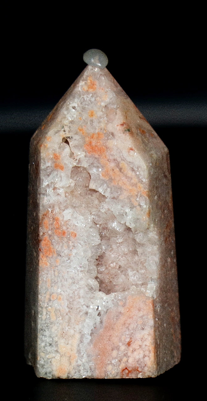 Pink Amethyst Gemstone Tower